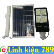 Đèn LED năng lượng mặt trời bàn chải LED bàn chải 200W